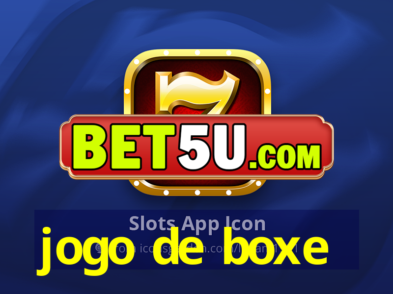 jogo de boxe